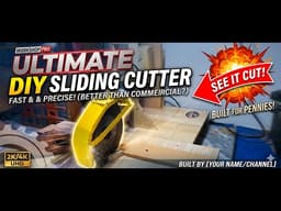 how to  make a Sliding Cutter | DIY angel grinder Sliding Saw