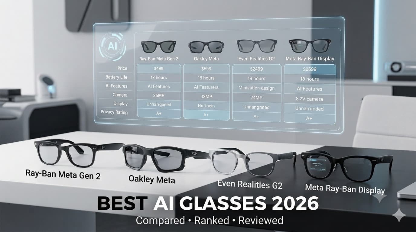 Best AI Glasses 2026: A Neutral Buyer's Guide (Compared ...