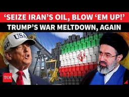 Trump ‘LOSES IT’ On Iran, Then Issues Explosive Oil Warning | ‘WILL BLOW EVERYTHING UP!’