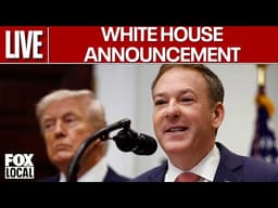 Trump joins EPA administrator for major policy announcement at the White House