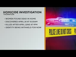 Police investigating homicide in Denver metro area after woman found dead inside her home