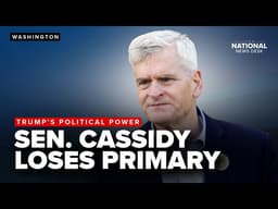 Sen. Cassidy LOSES to Trump-backed challenger