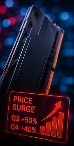 Jefferies Warns of RAM Price Surge: Up to 50% Increase in Q3 2026