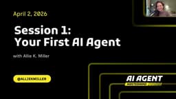 @alliekmiller: I just helped hundreds of business professionals build their first AI agents in my AI Agent Mastermi...