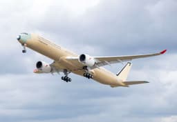 The new Airbus A350-1000ULR ultra-long-range aircraft ...