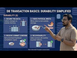 E6: How Databases Survive Crashes (WAL & Durability Explained)