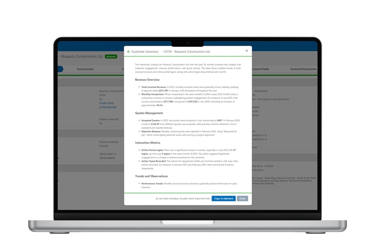 Unlock customer insights with MCS Rental Software's AI-powered ...