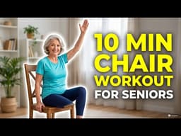 10-Minute Gentle Chair Exercises for Seniors Over 60
