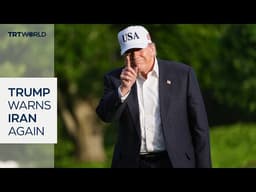 Trump says the clock is ticking for Iran and warns Tehran to move fast