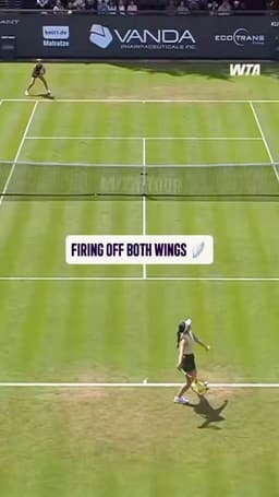 @WTA: Forehand ✔️ Backhand ✔️

Eva Lys is firing on all cylinders in a tight first set against Frech.

#BT...