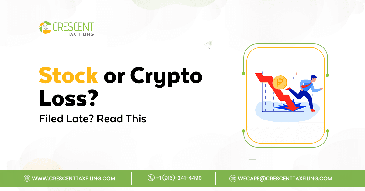 Stock Traders & Crypto Investors: Late Tax Filing Rules You Must Know (USA 2026) - CrescentTaxFilling