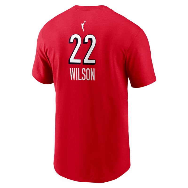 NIKE LAS VEGAS ACES A'JA WILSON NAME AND NUMBER ...