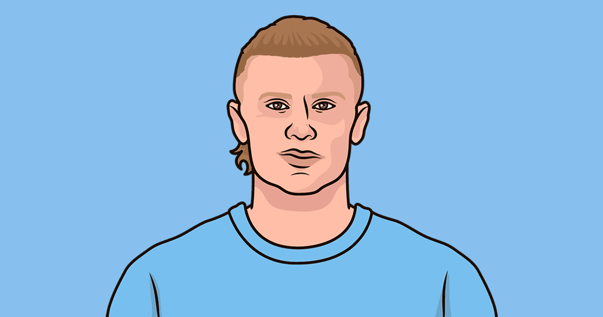 Erling Haaland Vs Mbappe Shots Assisted