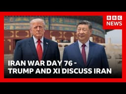 Iran asks Brics allies to condemn US and Israel as Trump and Xi discuss Strait of Hormuz | BBC News