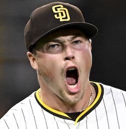 @BNightengale: The most dominating closer in baseball. Padres closer Mason Miller has now struck out 11 of the 15 b...