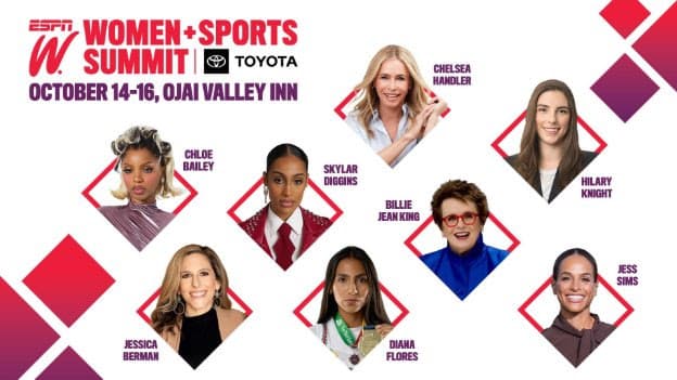espnW Announces Full Agenda for 2026 Women + Sports Summit