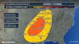 Severe Weather Threatens Southern States