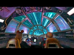 NEW Millennium Falcon: Smuggler’s Run with the Mandalorian & Grogu at Disneyland California [4K POV]