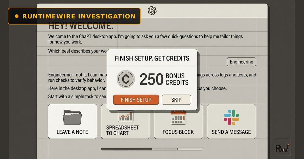 OpenAI built a credit bonus into ChatGPT's experimental ...