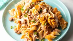 Amish Hamburger Noodle Casserole