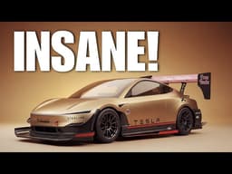 WTH is this... CyberCab RaceCar