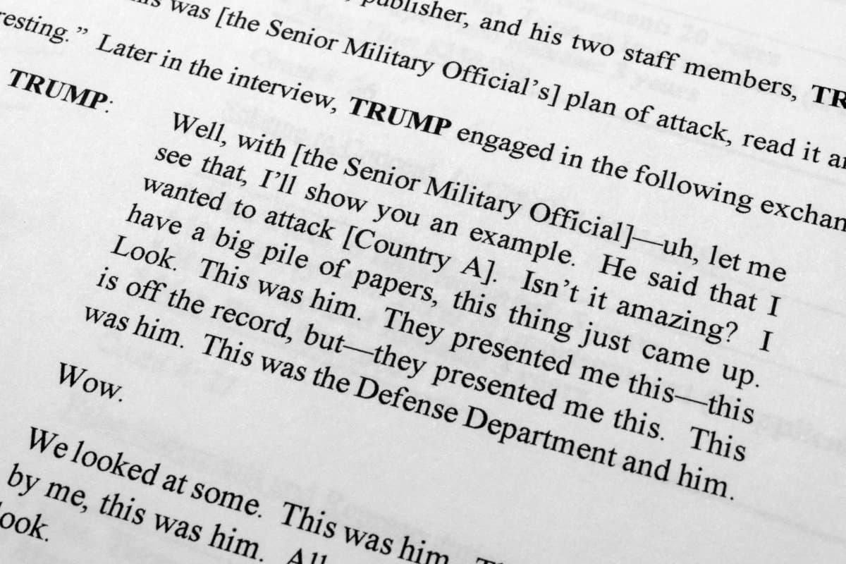 Donald Trump described Pentagon plan of attack and shared ...