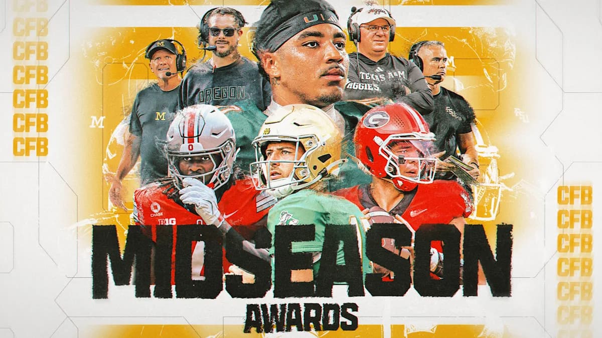 College football midseason awards: Biggest surprises ...