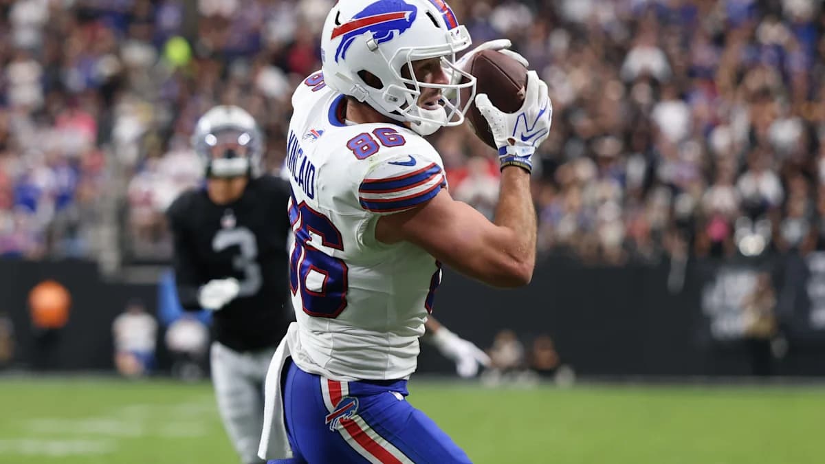 Bills tight end Dalton Kincaid questionable to return with rib ...