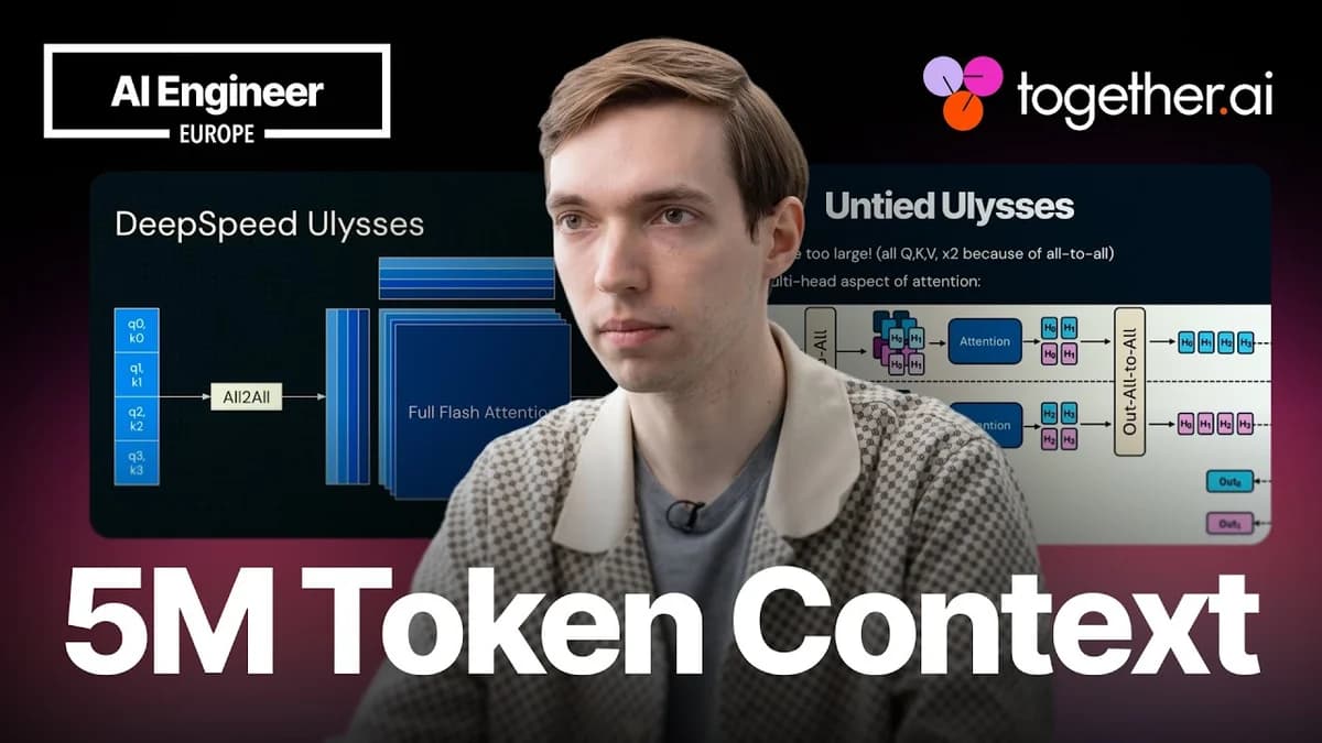 Together AI Pushes LLM Context Limits to 5 Million Tokens