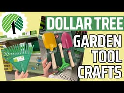 Dollar Tree Garden Tool Crafts