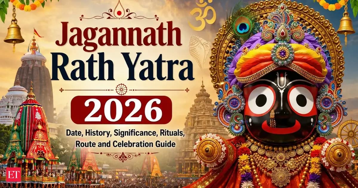 Jagannath Yatra 2026: Date, History, Significance, Rituals ...