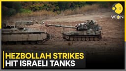 Hezbollah Drone Strikes Israeli Tanks; Targets Israel's Defence Forces | WION News