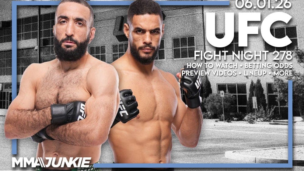 UFC Fight Night 278: How to watch Muhammad-Bonfim, Vegas lineup, odds