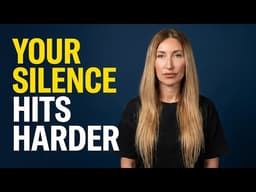 Your Silence Hits Them Harder Than Your Tears