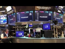 Wall Street ends higher on speculation Iran war may end