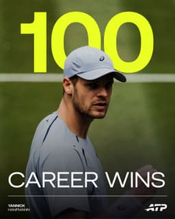 @atptour: An important milestone for @YannickHanfmann 💯

The German defeats Fonseca 6-2, 6-2 to progress on ho...