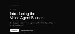 Voice Agent Builder - The Rundown AI