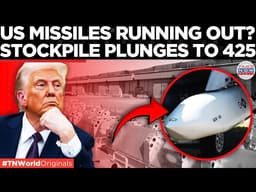 MISSILE STOCKPILE COLLAPSE: US Reserves Plunge From 2300 To Just 425 Amid Iran War | US-Iran War