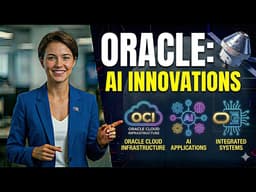 Oracle: AI Innovations | Agentic AI | AI Agents | What is artificial intelligence