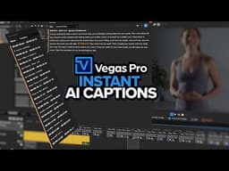Master AI Speech-to-Text in Vegas Pro : Faster Editing [Boris FX]