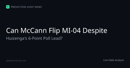 Can McCann Flip MI-04 Despite Huizenga's 6-Point Poll ...