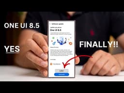 Samsung One UI 8.5 UPDATE - OFFICIAL RELEASE DATE!😍