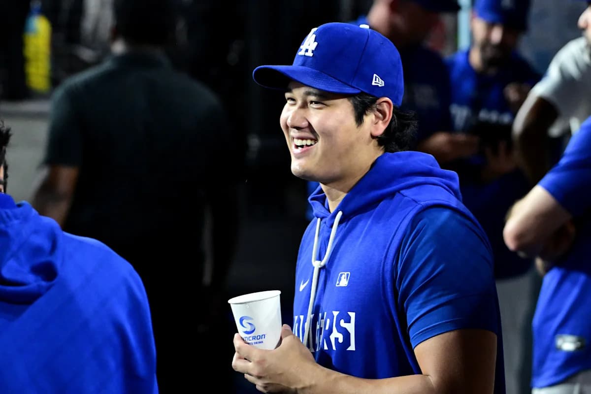 Pitcher from Shohei Ohtani's alma mater delivers first pitch at ...