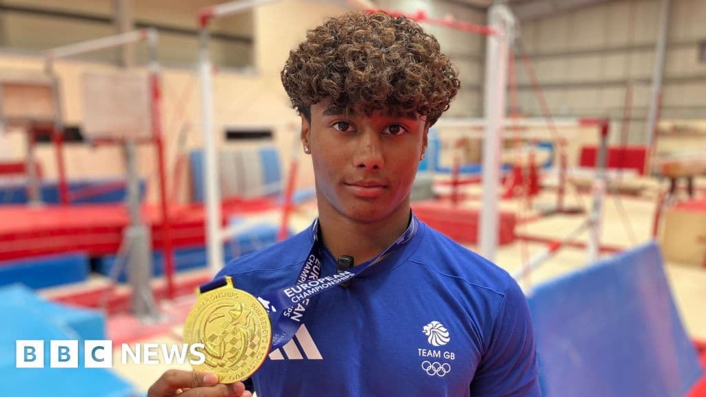 No-one believed a boy like me could succeed at gymnastics - BBC