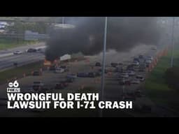 Wrongful death suit probes trucker's record, possible shared blame on I-71 exit traffic