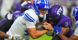 Bear Bachmeier runs for 2 TDs as No. 10 BYU overcomes ...