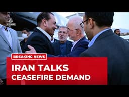 Iran says ceasefire essential before future negotiations with US