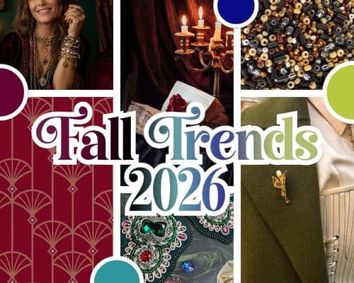 Fall 2026 Jewelry & Beading Trends: Color, Creativity & Making It ...