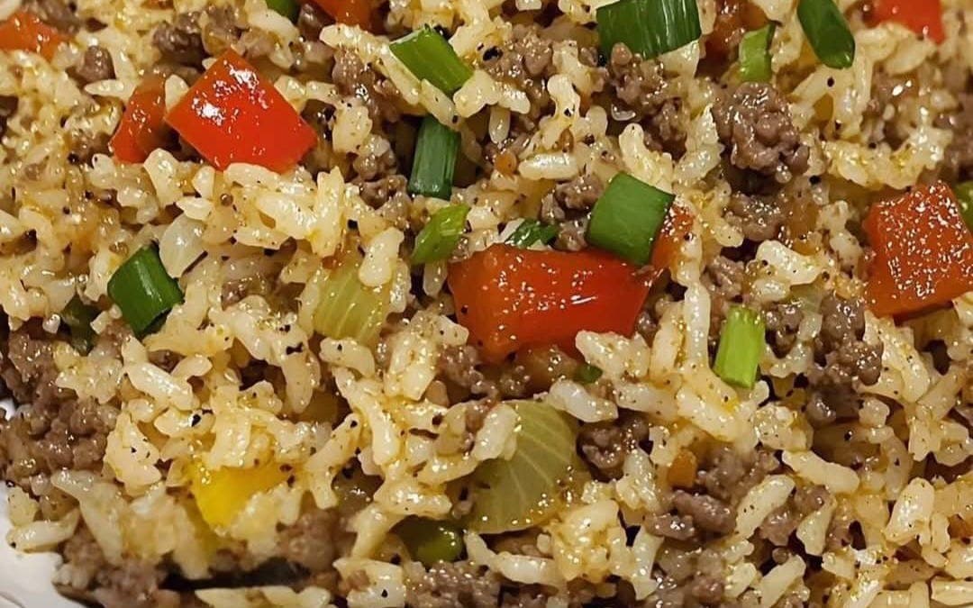 Easy Dirty Rice with Ground Beef – One-Pot Weeknight Winner