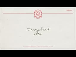 Queens of the Stone Age - Insignificant Other (Lyric Video)